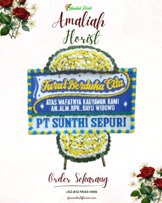 Papan Bunga Duka di Hutamonu